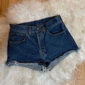 Brandy Melville High Waisted Jean Shorts